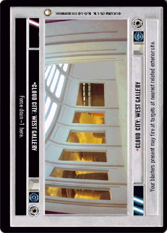 Star Wars CCG | Cloud City: West Gallery [Light] - Special Edition | The Nerd Merchant