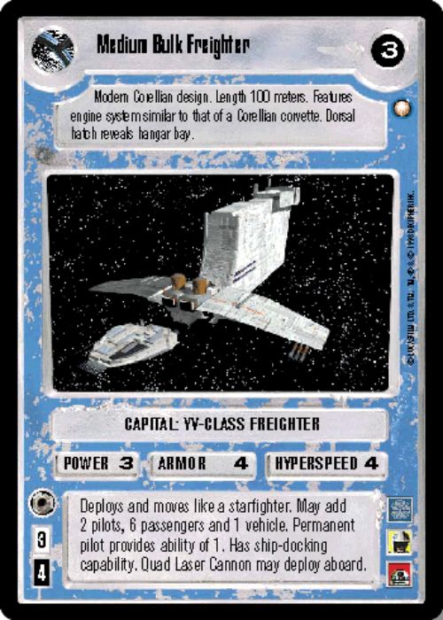 Star Wars CCG | Medium Bulk Freighter - Special Edition | The Nerd Merchant