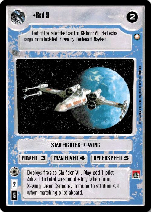 Star Wars CCG | Red 9 - Special Edition | The Nerd Merchant