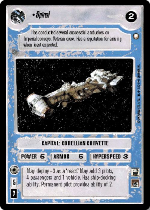 Star Wars CCG | Spiral - Special Edition | The Nerd Merchant
