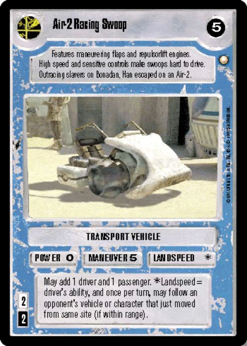 Star Wars CCG | Air-2 Racing Swoop - Special Edition | The Nerd Merchant