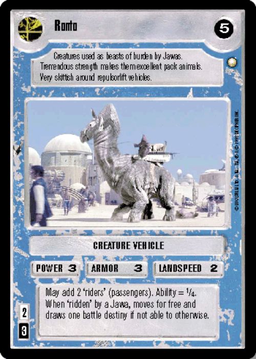 Star Wars CCG | Ronto [Light] - Special Edition | The Nerd Merchant