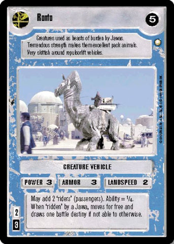 Star Wars CCG | Ronto [Light] - Special Edition | The Nerd Merchant