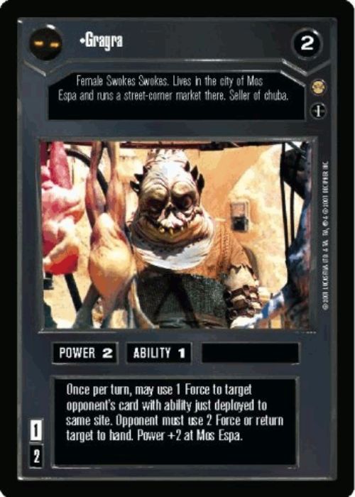 Star Wars CCG | Gragra - Tatooine | The Nerd Merchant