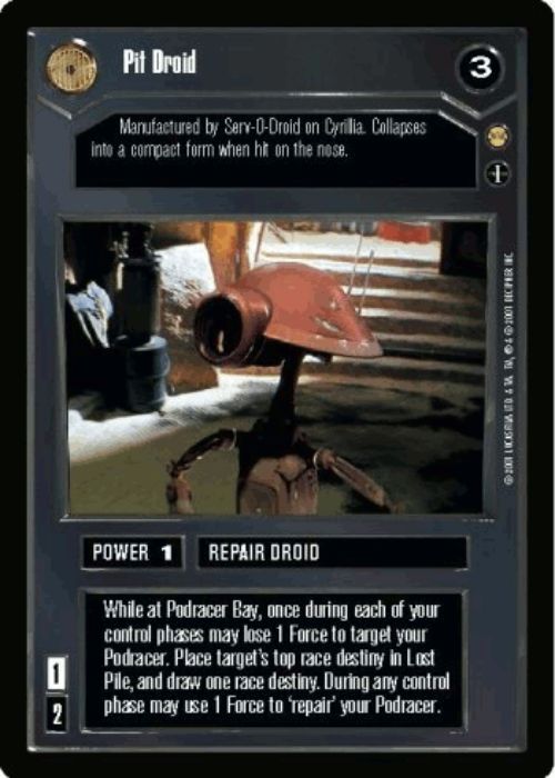 Star Wars CCG | Pit Droid - Tatooine | The Nerd Merchant