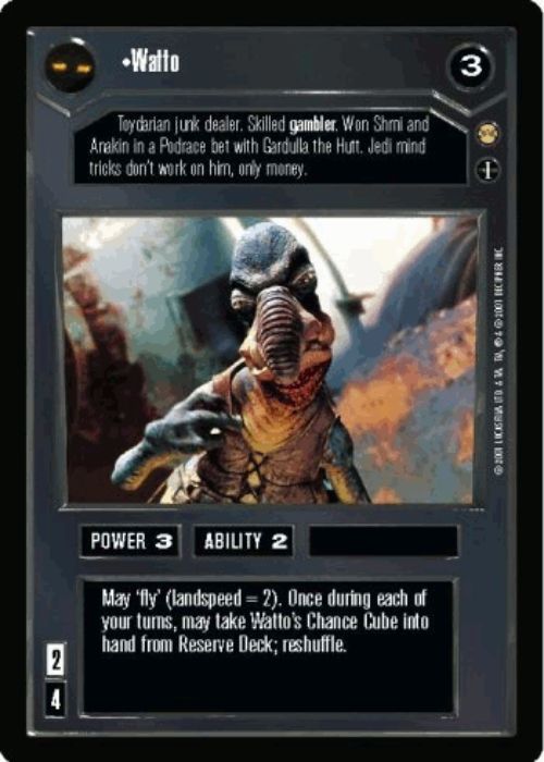 Star Wars CCG | Watto - Tatooine | The Nerd Merchant