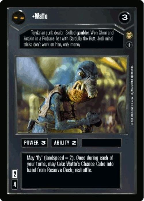 Star Wars CCG | Watto (AI) - Tatooine | The Nerd Merchant