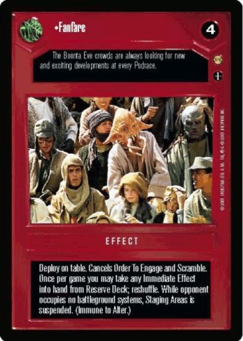 Star Wars CCG | Fanfare - Tatooine | The Nerd Merchant