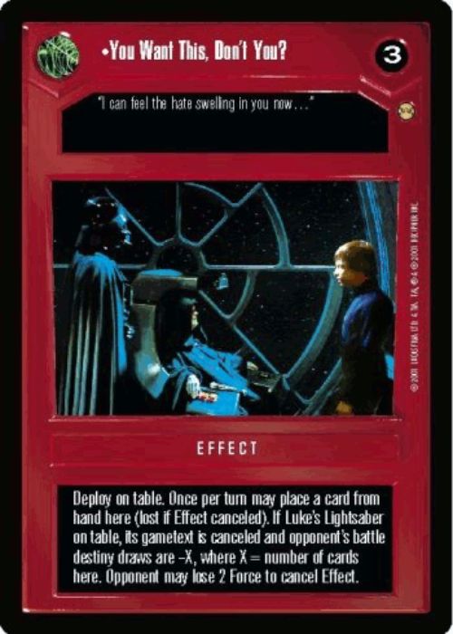 Star Wars CCG | You Want This, Don't You? - Tatooine | The Nerd Merchant
