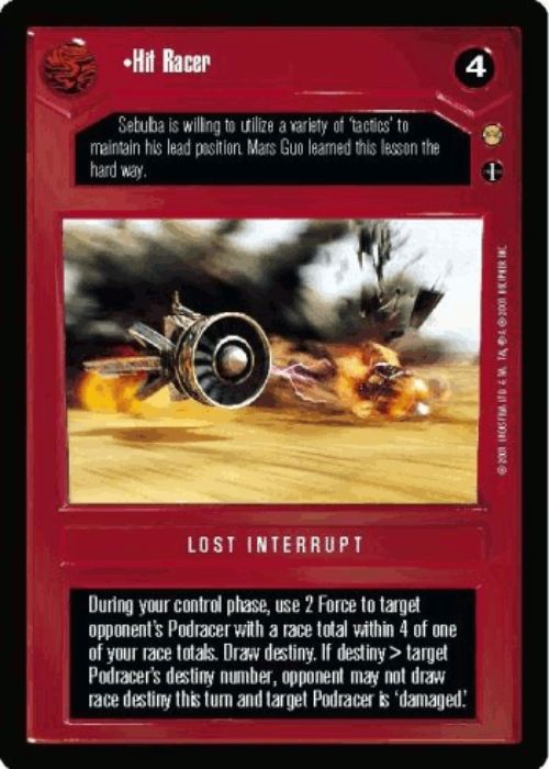Star Wars CCG | Hit Racer - Tatooine | The Nerd Merchant