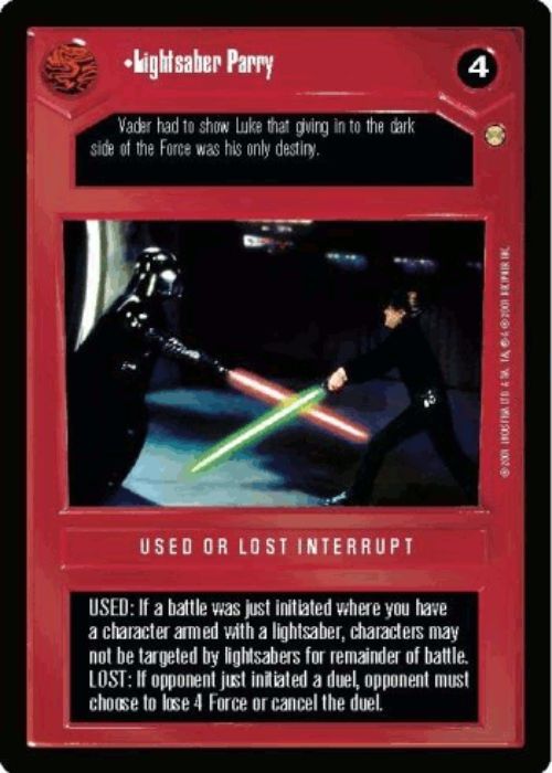 Star Wars CCG | Lightsaber Parry - Tatooine | The Nerd Merchant