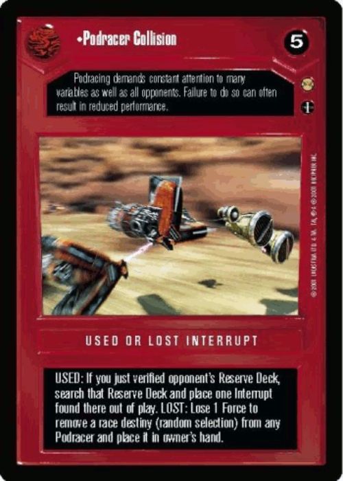 Star Wars CCG | Podracer Collision - Tatooine | The Nerd Merchant