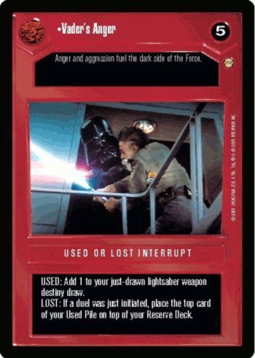 Star Wars CCG | Vader's Anger - Tatooine | The Nerd Merchant