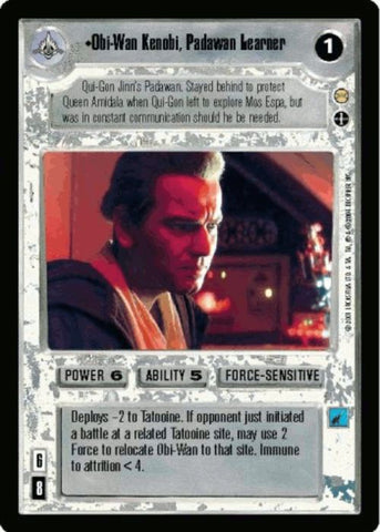 Star Wars CCG | Obi-Wan Kenobi, Padawan Learner - Tatooine | The Nerd Merchant