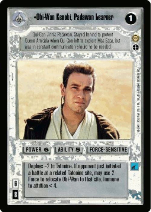 Star Wars CCG | Obi-Wan Kenobi, Padawan Learner (AI) - Tatooine | The Nerd Merchant