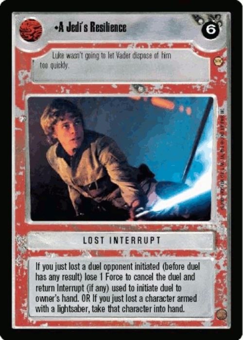 Star Wars CCG | A Jedi's Resilience - Tatooine | The Nerd Merchant