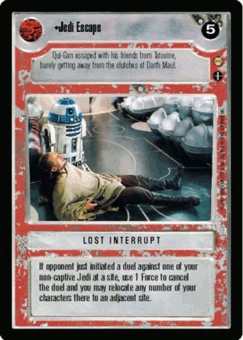 Star Wars CCG | Jedi Escape - Tatooine | The Nerd Merchant