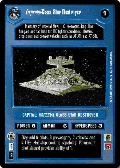 Star Wars CCG | Imperial-Class Star Destroyer (Foil) - Tournament | The Nerd Merchant