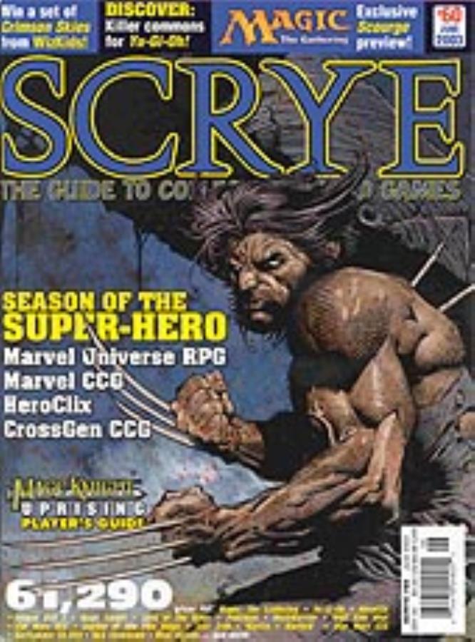 Gaming Magazine | Scrye #60 [Jun 2003] (Marvel CCG) | The Nerd Merchant