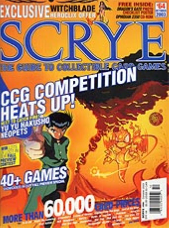 Gaming Magazine | Scrye #64 [Oct 2003] (Yu Yu Hakusho TCG) | The Nerd Merchant
