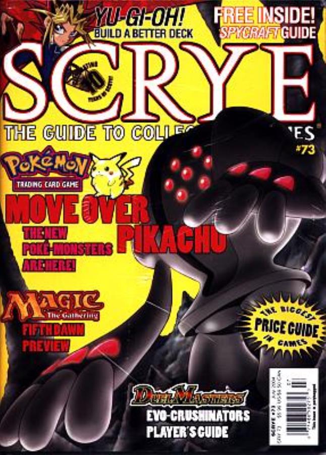 Gaming Magazine | Scrye #73 [Jul 2004] (Pokemon TCG) | The Nerd Merchant
