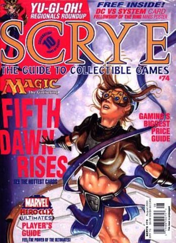 Gaming Magazine | Scrye #74 [Aug 2004] (Magic the Gatering) | The Nerd Merchant