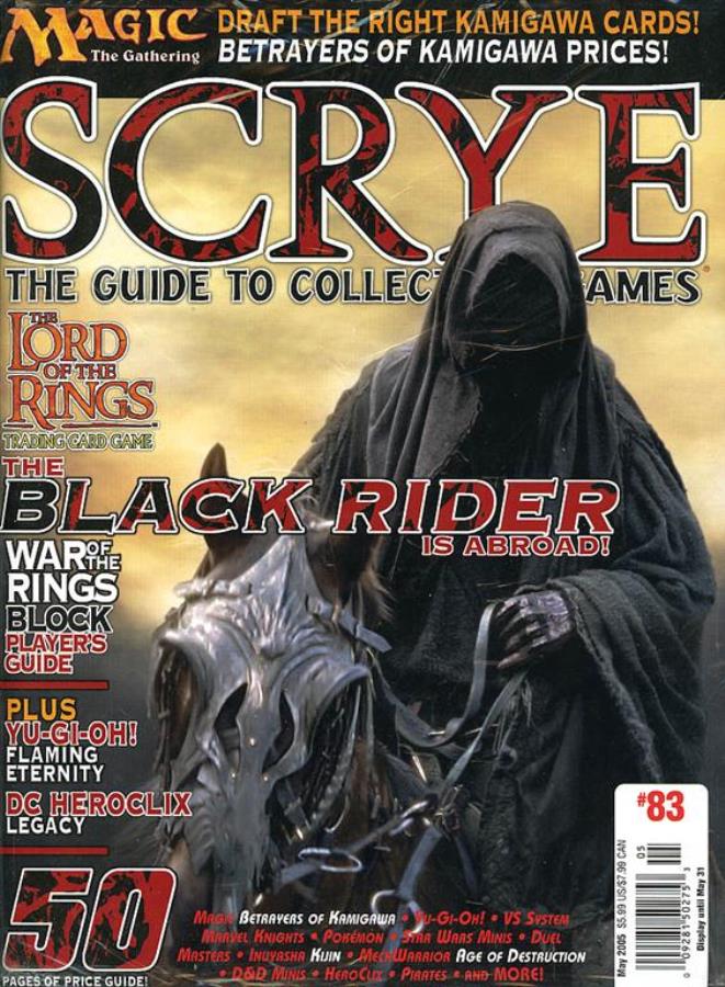 Gaming Magazine | Scrye #83 [May 2005] (Lord of the Rings TCG) | The Nerd Merchant