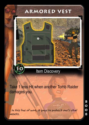 Tomb Raider CCG | Armored Vest - Big Guns #8 | The Nerd Merchant