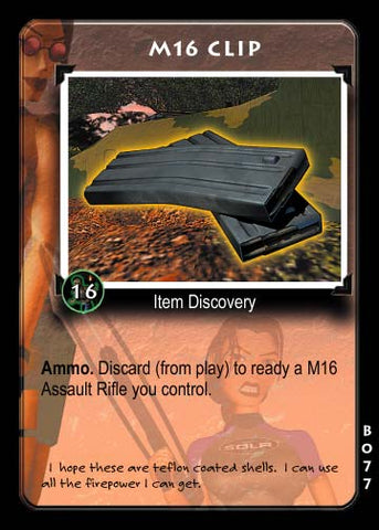 Tomb Raider CCG | M16 Clip - Big Guns #77 | The Nerd Merchant