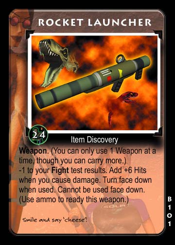 Tomb Raider CCG | Rocket Launcher - Big Guns #101 | The Nerd Merchant