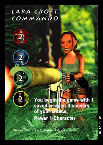 Tomb Raider CCG | Lara Croft, Commando - Big Guns #128 | The Nerd Merchant