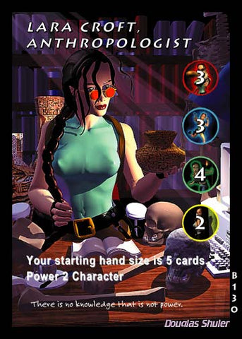 Tomb Raider CCG | Lara Croft, Anthropologist - Big Guns #130 | The Nerd Merchant