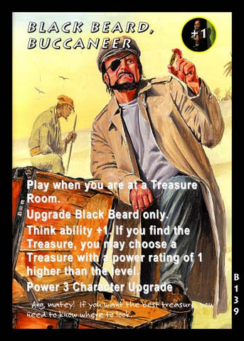 Tomb Raider CCG | Black Beard, Buccaneer - Big Guns #139 | The Nerd Merchant