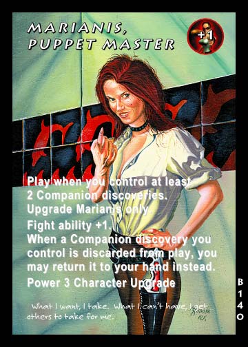 Tomb Raider CCG | Marianis, Puppet Master - Big Guns #140 | The Nerd Merchant