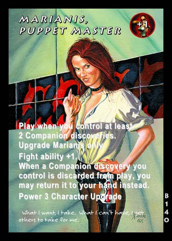 Tomb Raider CCG | Marianis, Puppet Master - Big Guns #140 | The Nerd Merchant