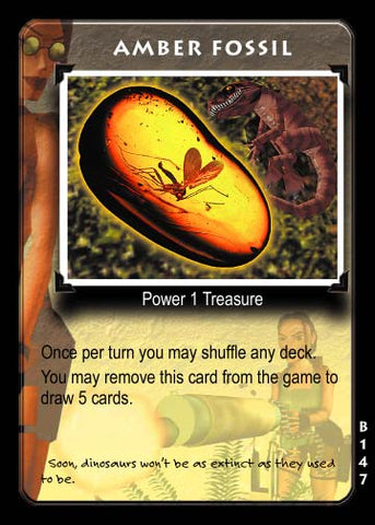 Tomb Raider CCG | Amber Fossil - Big Guns #147 | The Nerd Merchant