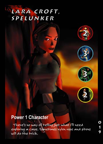 Tomb Raider CCG | Lara Croft, Spelunker - Premier #19 | The Nerd Merchant