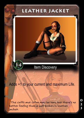 Tomb Raider CCG | Leather Jacket - Premier #23 | The Nerd Merchant