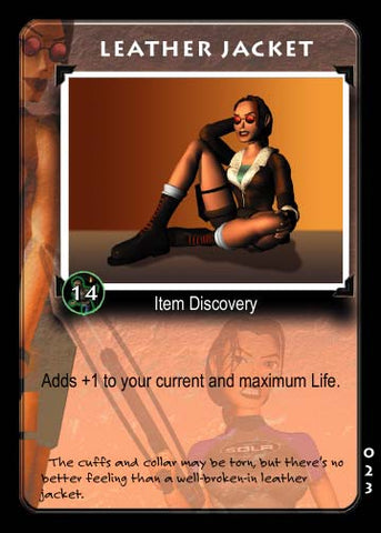 Tomb Raider CCG | Leather Jacket - Premier #23 | The Nerd Merchant