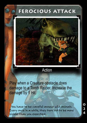 Tomb Raider CCG | Ferocious Attack - Premier #24 | The Nerd Merchant