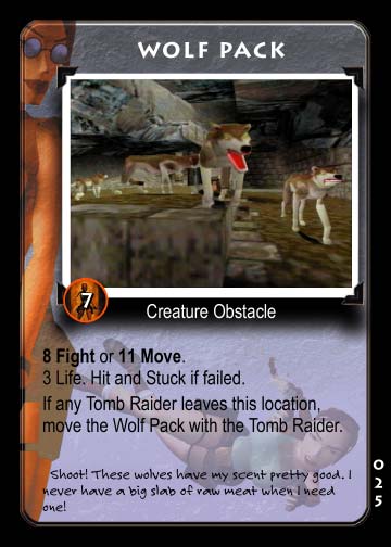 Tomb Raider CCG | Wolf Pack - Premier #25 | The Nerd Merchant