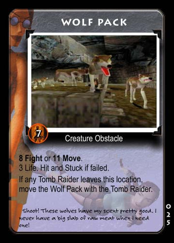 Tomb Raider CCG | Wolf Pack - Premier #25 | The Nerd Merchant