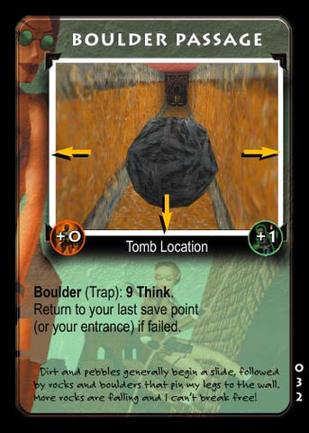 Tomb Raider CCG | Boulder Passage - Premier #32 | The Nerd Merchant