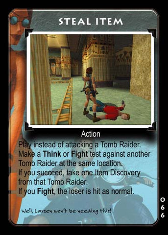 Tomb Raider CCG | Steal Item - Premier #66 | The Nerd Merchant