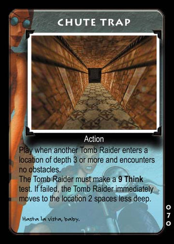 Tomb Raider CCG | Chute Trap - Premier #70 | The Nerd Merchant