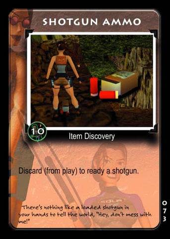 Tomb Raider CCG | Shotgun Ammo - Premier #73 | The Nerd Merchant