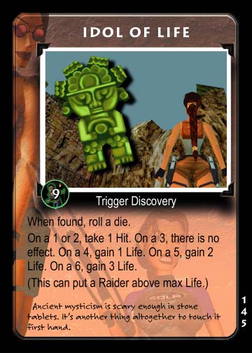 Tomb Raider CCG | Idol of Life - Premier #145 | The Nerd Merchant