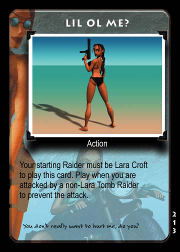 Tomb Raider CCG | Lil Ol Me? - Promo #213 | The Nerd Merchant