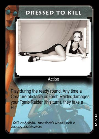 Tomb Raider CCG | Dressed To Kill - Promo #222 | The Nerd Merchant