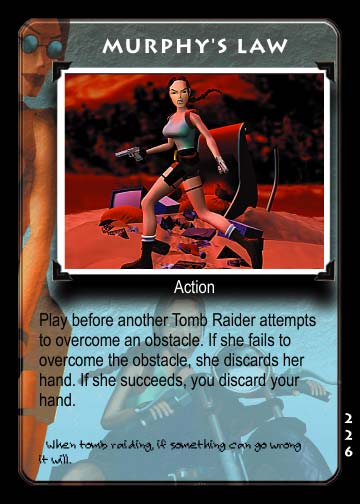 Tomb Raider CCG | Murphy's Law - Promo #226 | The Nerd Merchant